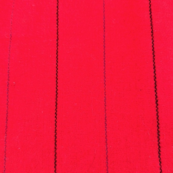 Vintage Junior Bazaar red striped pencil skirt - Picture 10 of 10